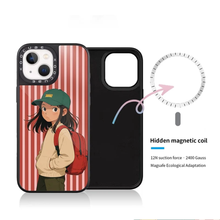 A-One Brand - iPhone 14 Mobilskal MagSafe Aluminium Silikon