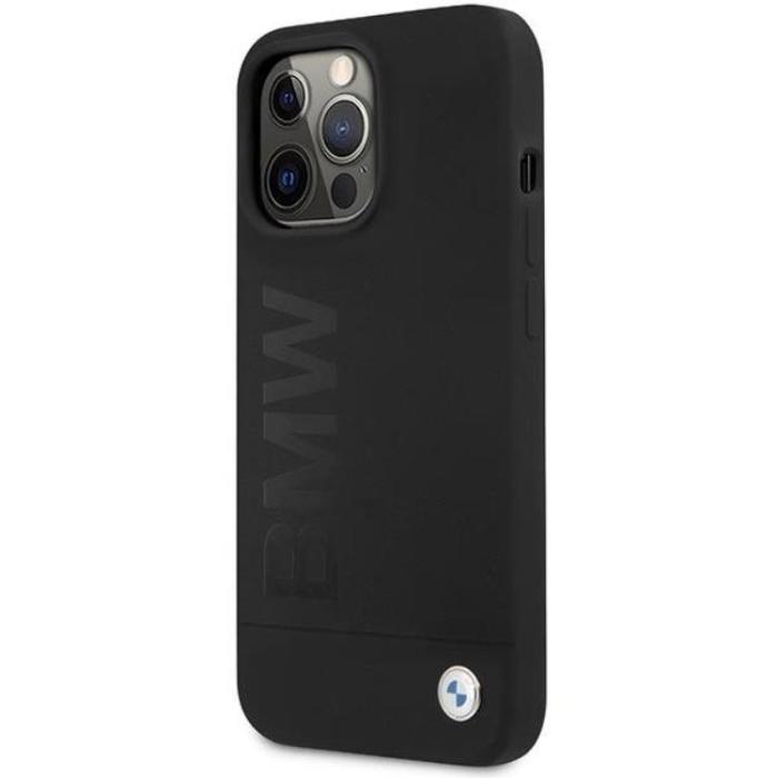 BMW - BMW iPhone 13 Pro/13 Mobilskal Silicone Signature Logo - Svart