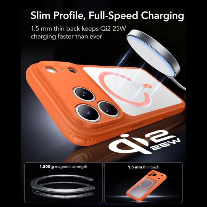 ESR - ESR Mobilskal För iPhone 17 Pro Max /18 Pro Max Magsafe Classic Hybrid