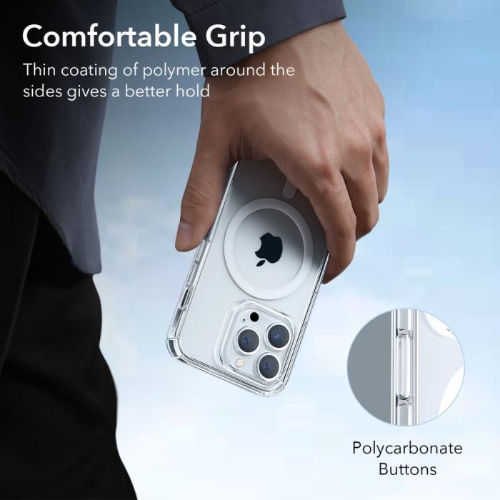 UTGATT1 - ESR iPhone 14 Pro Max Magsafe Skal Krystec Halolock - Clear