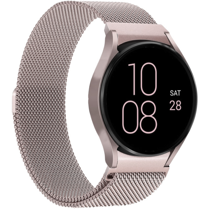 UTGATT1 - Puro Stainless Steel Band Galaxy Watch 4/4 Classic- Rosa