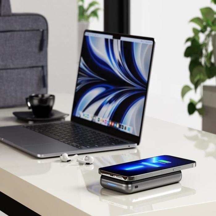 Satechi - Satechi 2-in-1 Trådlös Laddare Maximera din Laddning