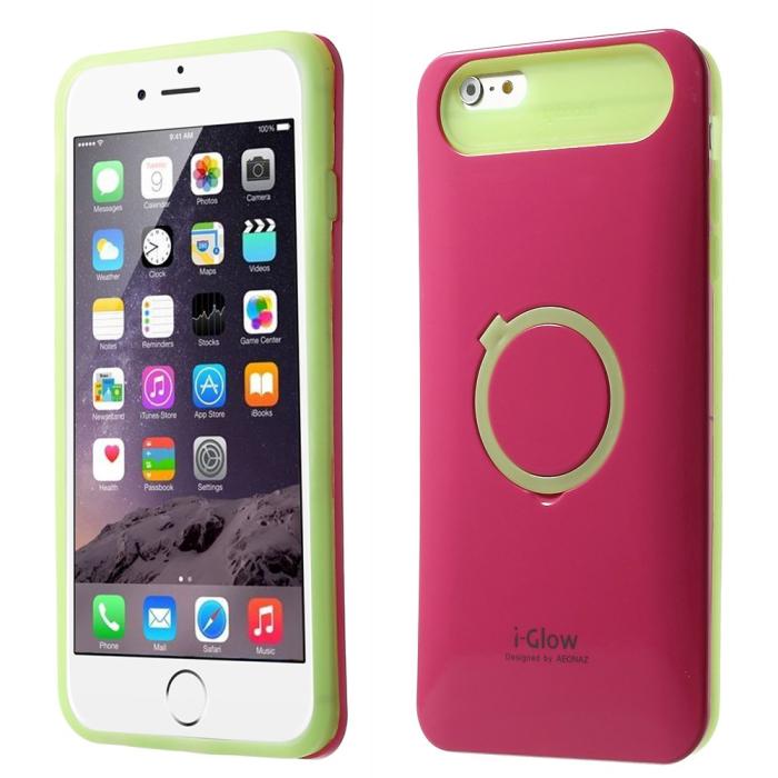 UTGATT5 - BaksideSkal till Apple iPhone 6(S) Plus (i-Glow Magenta)