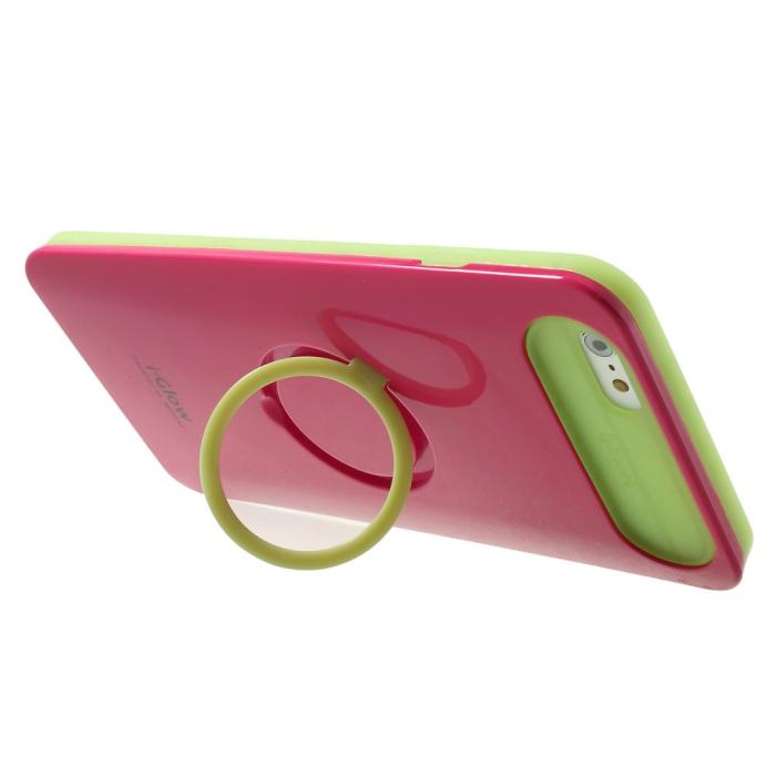 UTGATT5 - BaksideSkal till Apple iPhone 6(S) Plus (i-Glow Magenta)