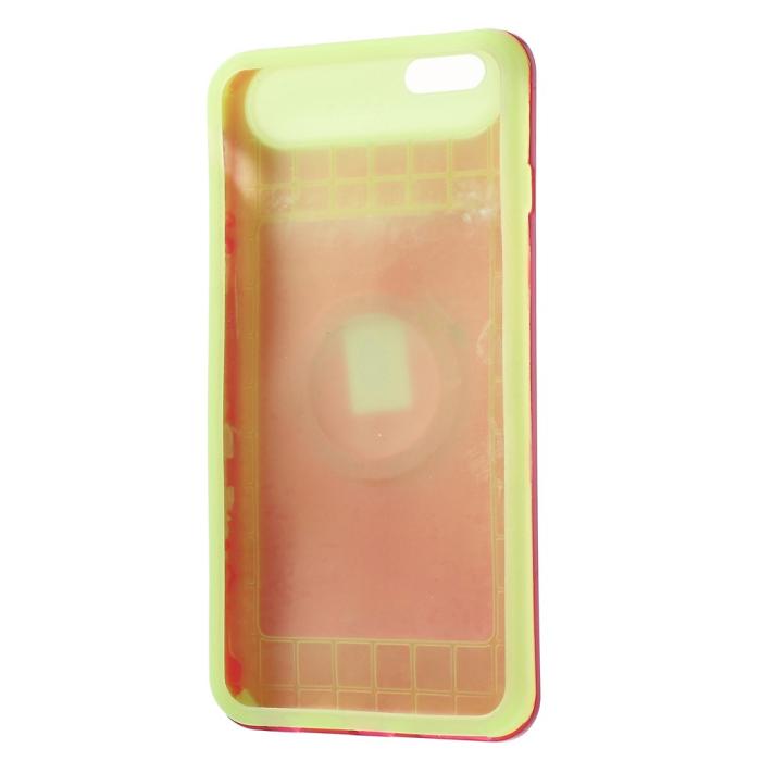 UTGATT5 - BaksideSkal till Apple iPhone 6(S) Plus (i-Glow Magenta)