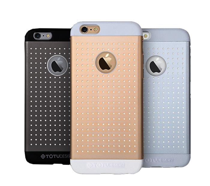 TOTU - ToTu Knight Honour Baksideskal till Apple iPhone 6 / 6S (Grå)