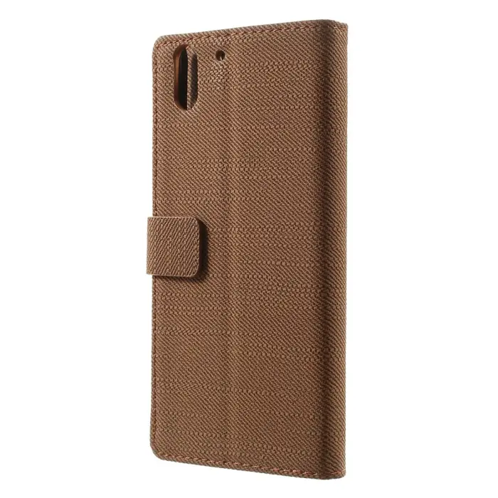 OEM - Plånboksfodral till HTC Desire Eye - Brun
