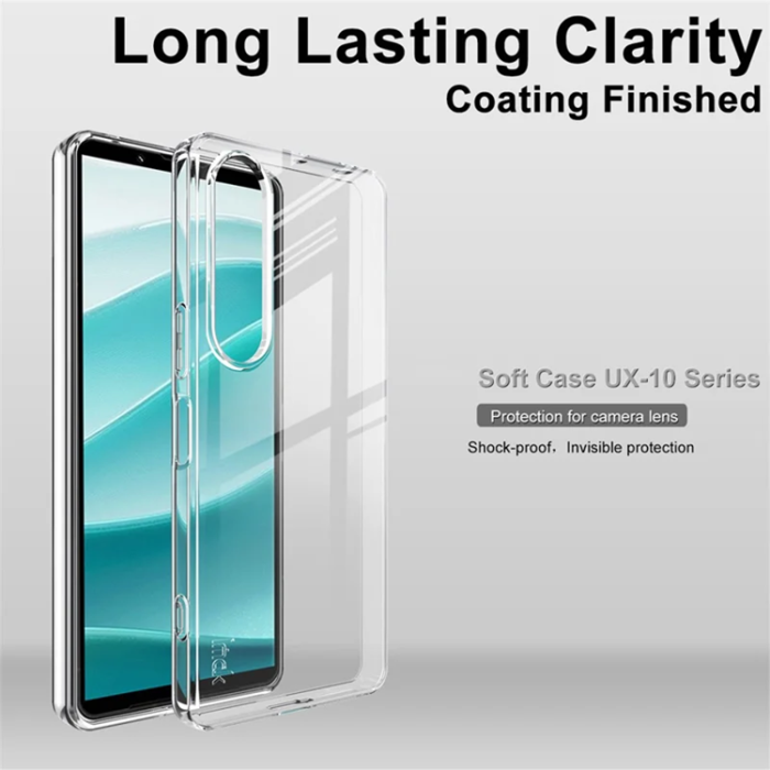 Imak - IMAK Sony Xperia 1 VII Mobilskal UX-10 - Transparent
