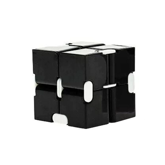 UTGATT5 - Sensory Fidget Infinity Cube Antistress - Svart