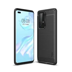 OEM - Carbon Fiber mobilskal till Huawei P40 Pro - Svart