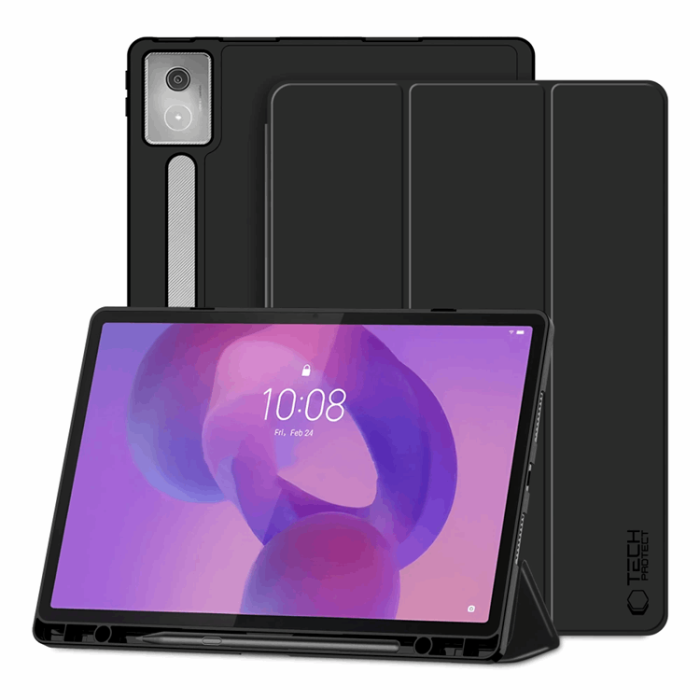 Tech-Protect - Tech-Protect Lenovo Idea Tab Pro Fodral Smart - Svart