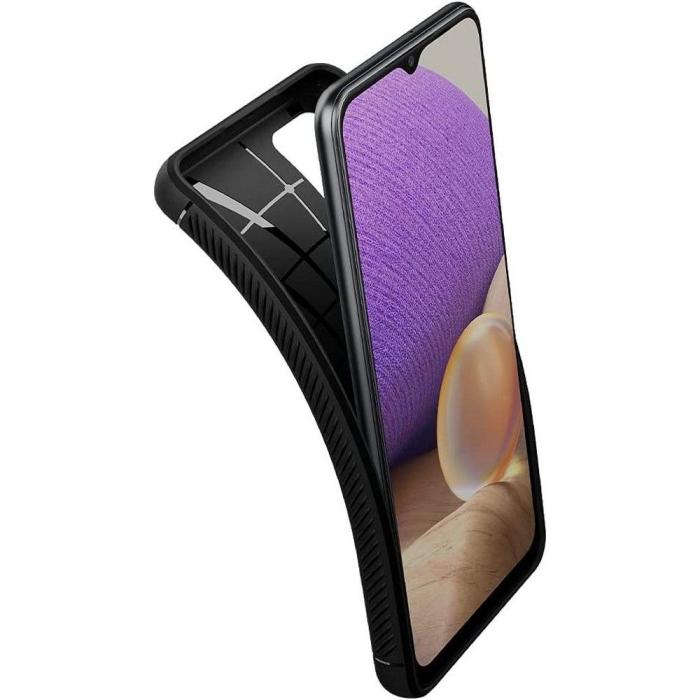 UTGATT5 - Spigen - Rugged Armor Mobilskal Galaxy A32 5G - Matte Svart