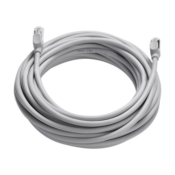 UTGATT5 - Baseus Ethernet Kabel RJ45 Cat 6 UTP 1000Mbps 10 m Grå