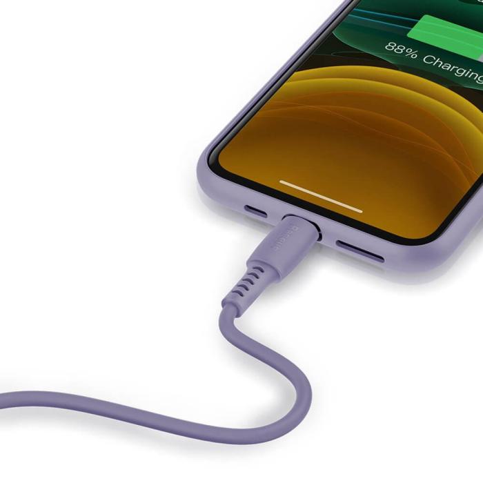UTGATT4 - Baseus färgglad Kabel USB/ lightning 2.4A 1.2m lila