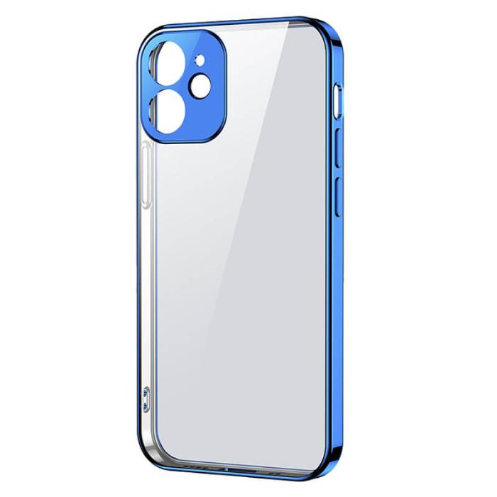 UTGATT1 - Joyroom New Beauty Series ultra thin case iPhone 12 & 12 Pro Blå