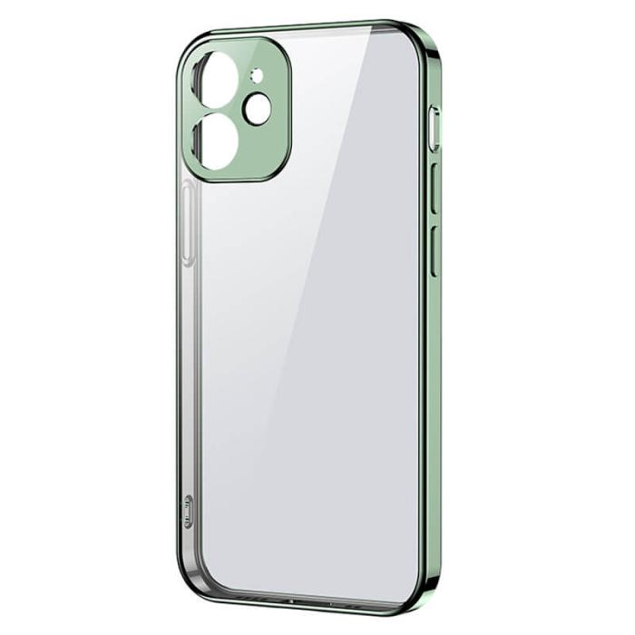 Joyroom - Joyroom New Beauty Series ultra thin case iPhone 12 mini Grön