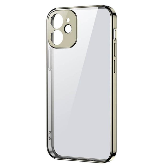 Joyroom - Joyroom New Beauty Series ultra thin case iPhone 12 Pro golden