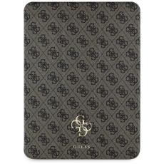 Guess - Guess iPad Air 13" (2024) Fodral Magnetic 4G Big Logo - Brun