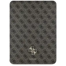 Guess - Guess iPad Air 13" (2024) Fodral Magnetic 4G Big Logo - Brun
