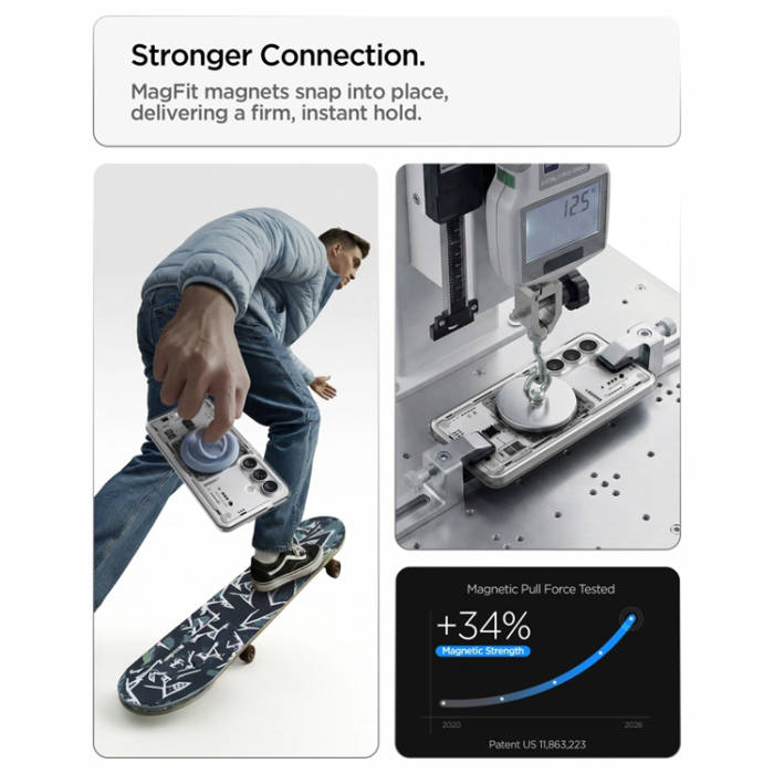 Spigen - Spigen Mobilskal För Galaxy S26 MagSafe Ultra Hybrid - Neo One