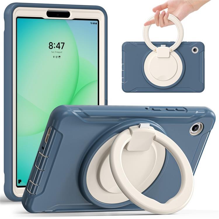 Galaxy Tab A11 Mobilskal Rotary Kickstand Handle - Cornflower Blå | 2353 | AlltMobil