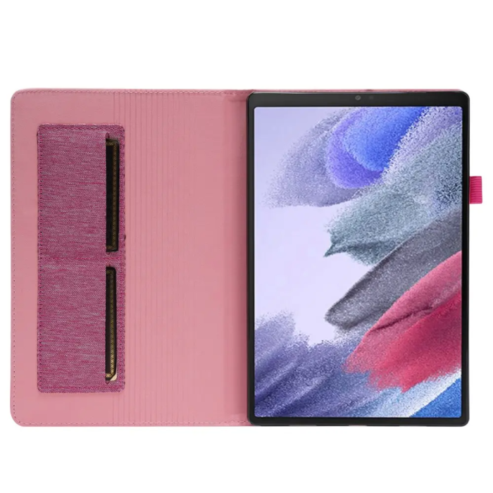 Taltech - Galaxy Tab A8 10.5 2021 Plånboksfodral - Rosa