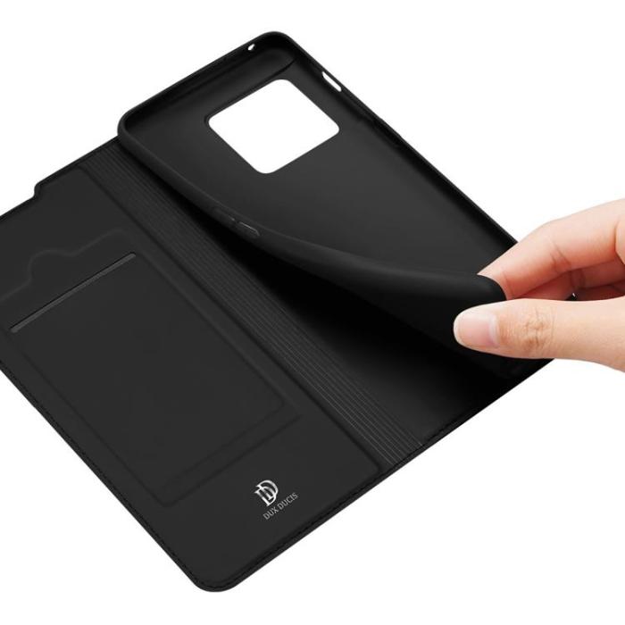 Dux Ducis - Dux Ducis OnePlus 10 Pro 5G Plånboksfodral Skin Series - Svart