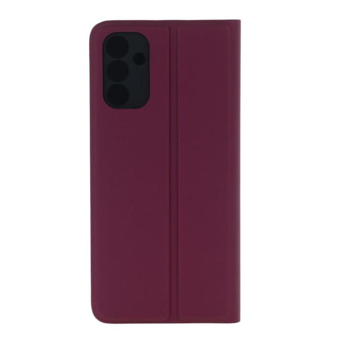 OEM - Xiaomi Redmi 12 4G Plånboksfodral Smart Soft - Vinröd