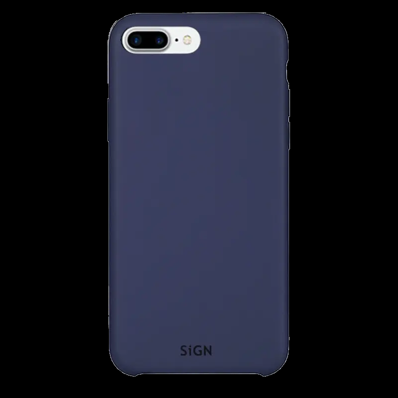 SiGN iPhone 7/8 Plus Skal Liquid Silicone - Blå | 2353 | AlltMobil