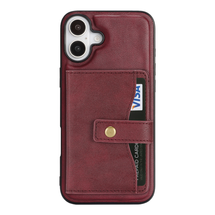 A-One Brand - iPhone 16 Mobilskal MagSafe Detachable Korthållare