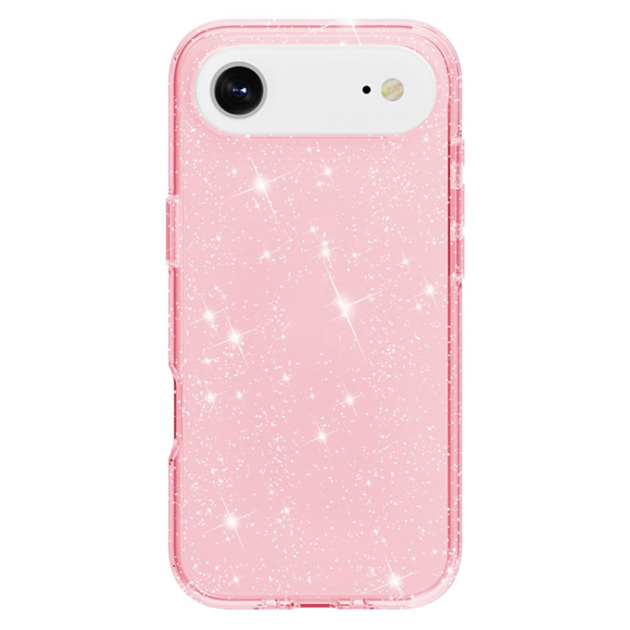 AMORUS - AMORUS iPhone Air Mobilskal Shockproof - GlitterRosa