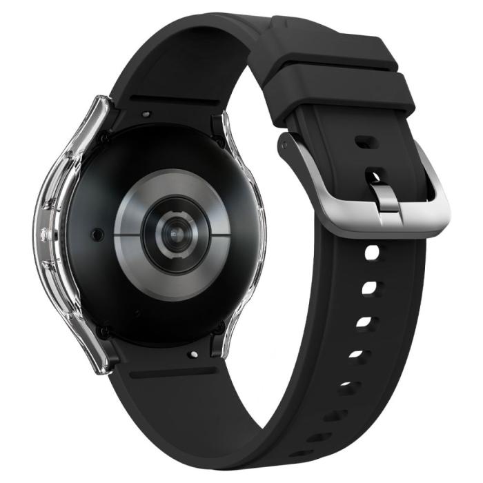 UTGATT - Spigen Galaxy Watch 5 Pro (45mm) Skal och Härdat Glas Skärmskydd - Crystal Clear