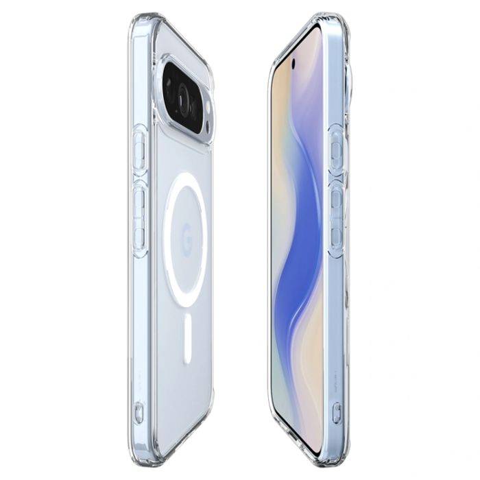 Spigen - Spigen Google Pixel 10 Pro XL Mobilskal Magsafe Ultra Hybrid - Clear/Vit
