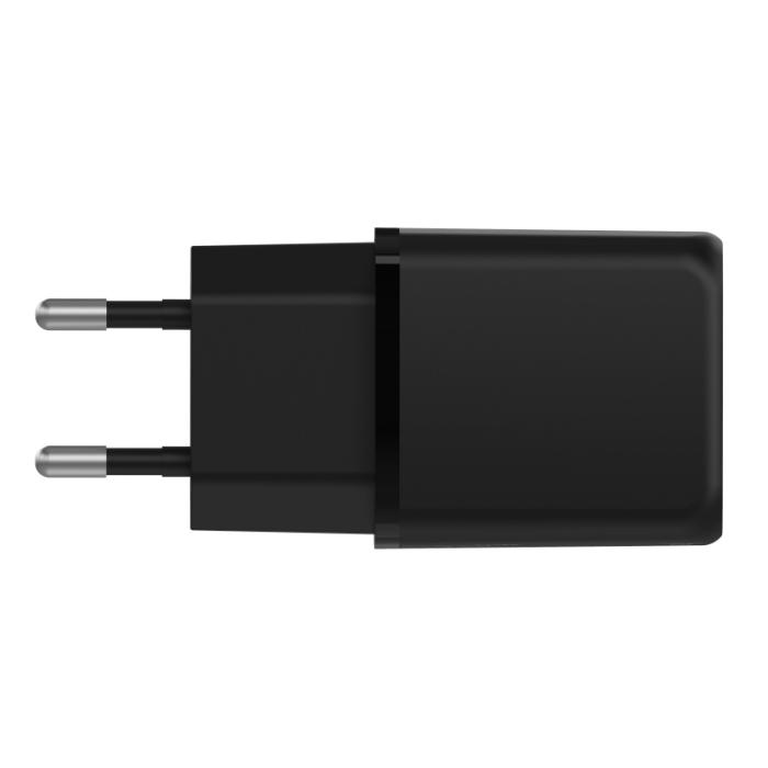 SiGN - SiGN Väggladdare USB-A QC 3.0, 18W, 3A - Svart
