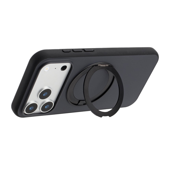 A-One Brand - iPhone 17 Pro Mobilskal MagSafe Rotary Kickstand Skin Touch