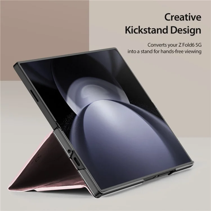 Dux Ducis - Dux Ducis Galaxy Z Fold 6 Plånboksfodral Bril Series - Rosa