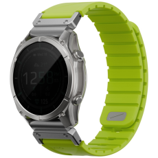 UNIQ - Uniq Armband F&ouml;r Garmin Watch (22mm) Fluo X - Lime