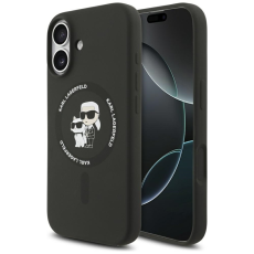KARL LAGERFELD - Karl Lagerfeld iPhone 17 Mobilskal Magsafe Karl Och Choupette - Svart