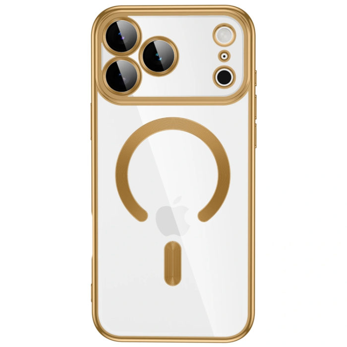 Tech-Protect - Tech-Protect Mobilskal För iPhone 18 Pro Magsafe Magflex - Shiny Guld