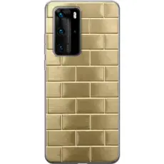 Gustaf - Mobilskal till Huawei P40 Pro med Gyllene Murstenar