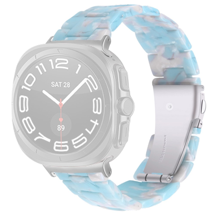 A-One Brand - Galaxy Watch 8/8 Classic (40/44/46mm) Armband Acrylic Vattentät Resin
