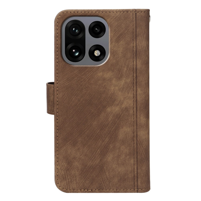 A-One Brand - OnePlus 15 5G Plånboksfodral Line Pattern Läder