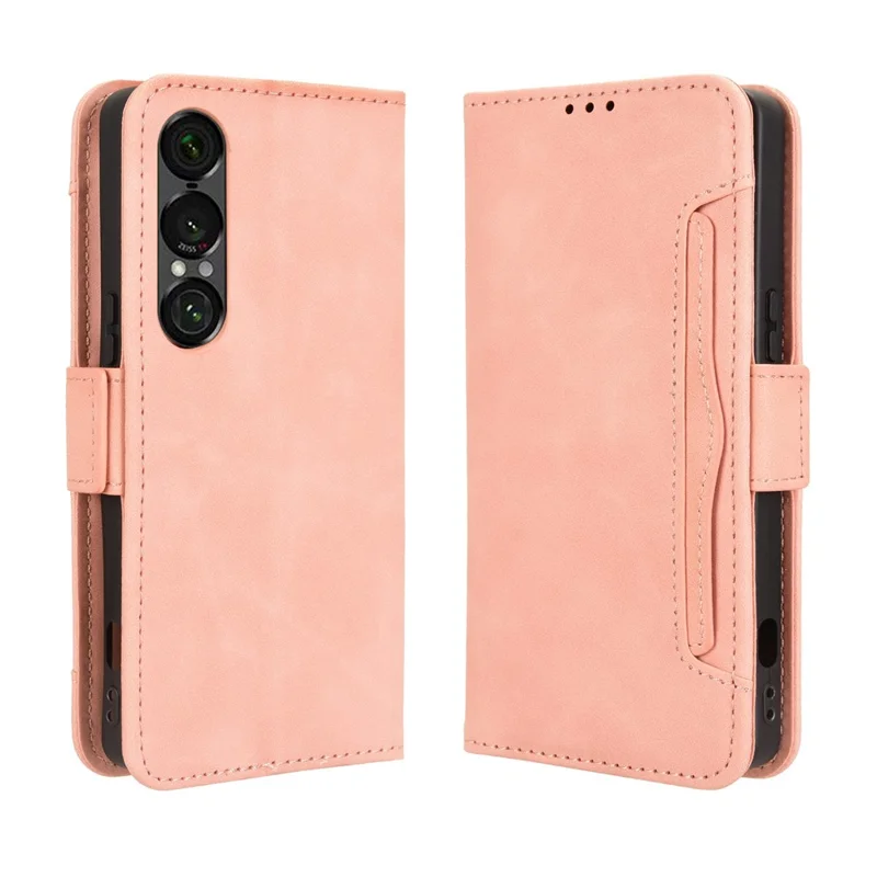 Sony Xperia 1 VII Plånboksfodral Konstläder - Rosa | 2353 | AlltMobil