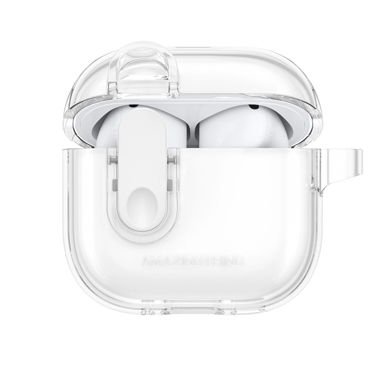 AmazingThing Airpods 4 Skal Minimal - Transparent | 2353 | AlltMobil