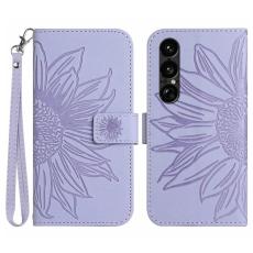 A-One Brand - Sony Xperia 1 VII Plånboksfodral Med Handledsrem - Ljuslila