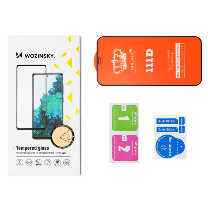 Wozinsky - Wozinsky Xiaomi Redmi A2/A1 Härdat Glas Skärmskydd Full Glue