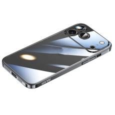 SULADA - SULADA JINGJIA Mobilskal till iPhone 17 Pro H&aring;rd PC Klart med Linsskydd - Svart