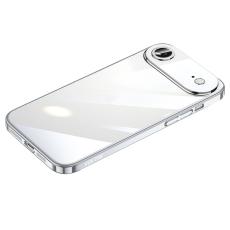 SULADA - SULADA JINGJIA Mobilskal till iPhone Air H&aring;rd PC Klart med Linsskydd Silver