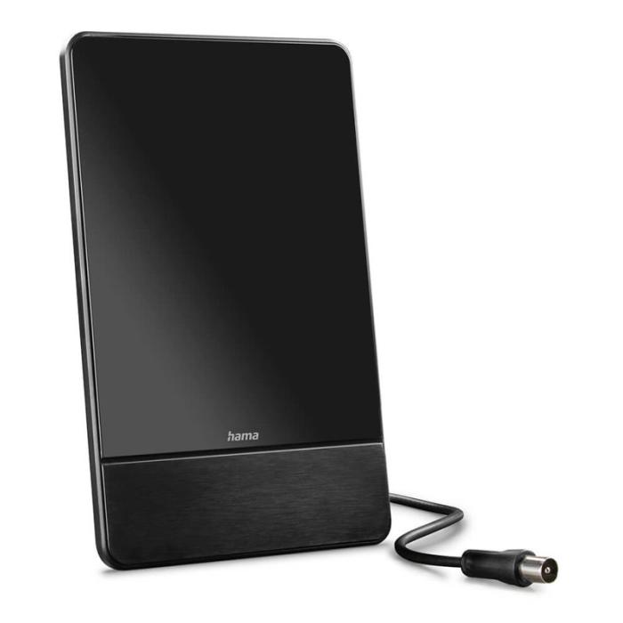 Hama - HAMA Inomhusantenn Pro 45 DAB+/DAB/DVB-T2/FM Flat Svart