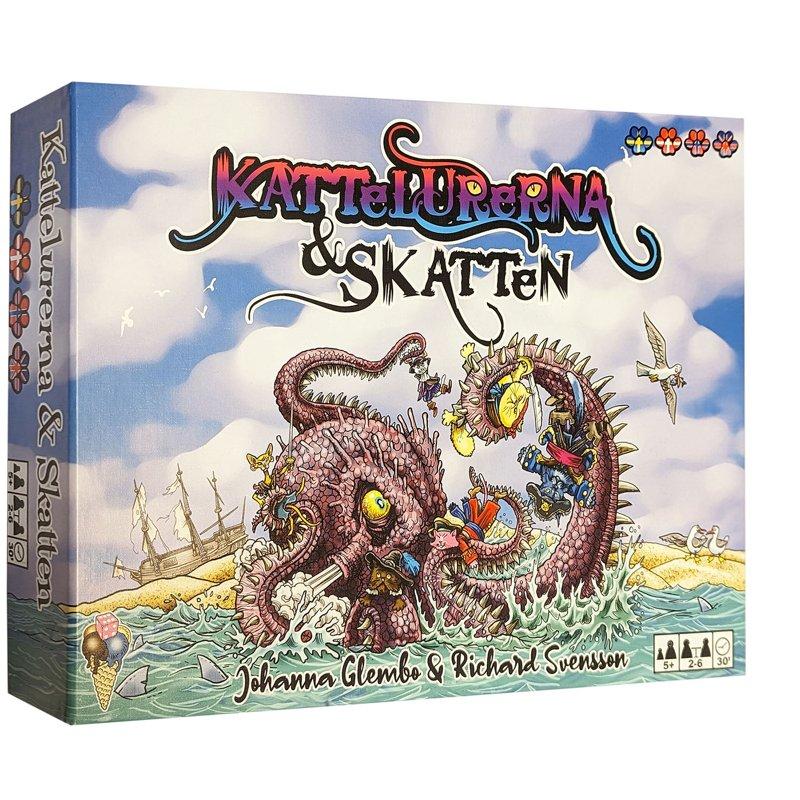 SPELKORTSF Spel Kattelurerna & Skatten (SE/DK/NO/EN)
